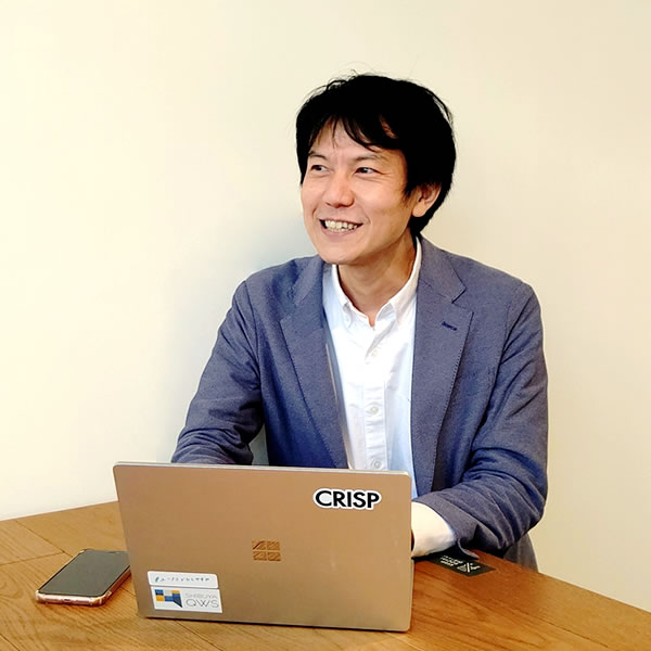 株式会社CRISP　プロジェクトリーダー　小林 佳徳 氏